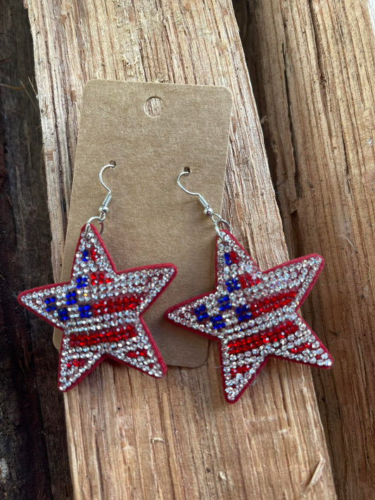 Bling Patriotic Stars